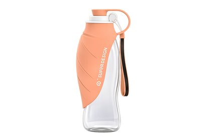 Botella de agua portátil para perros 580ml